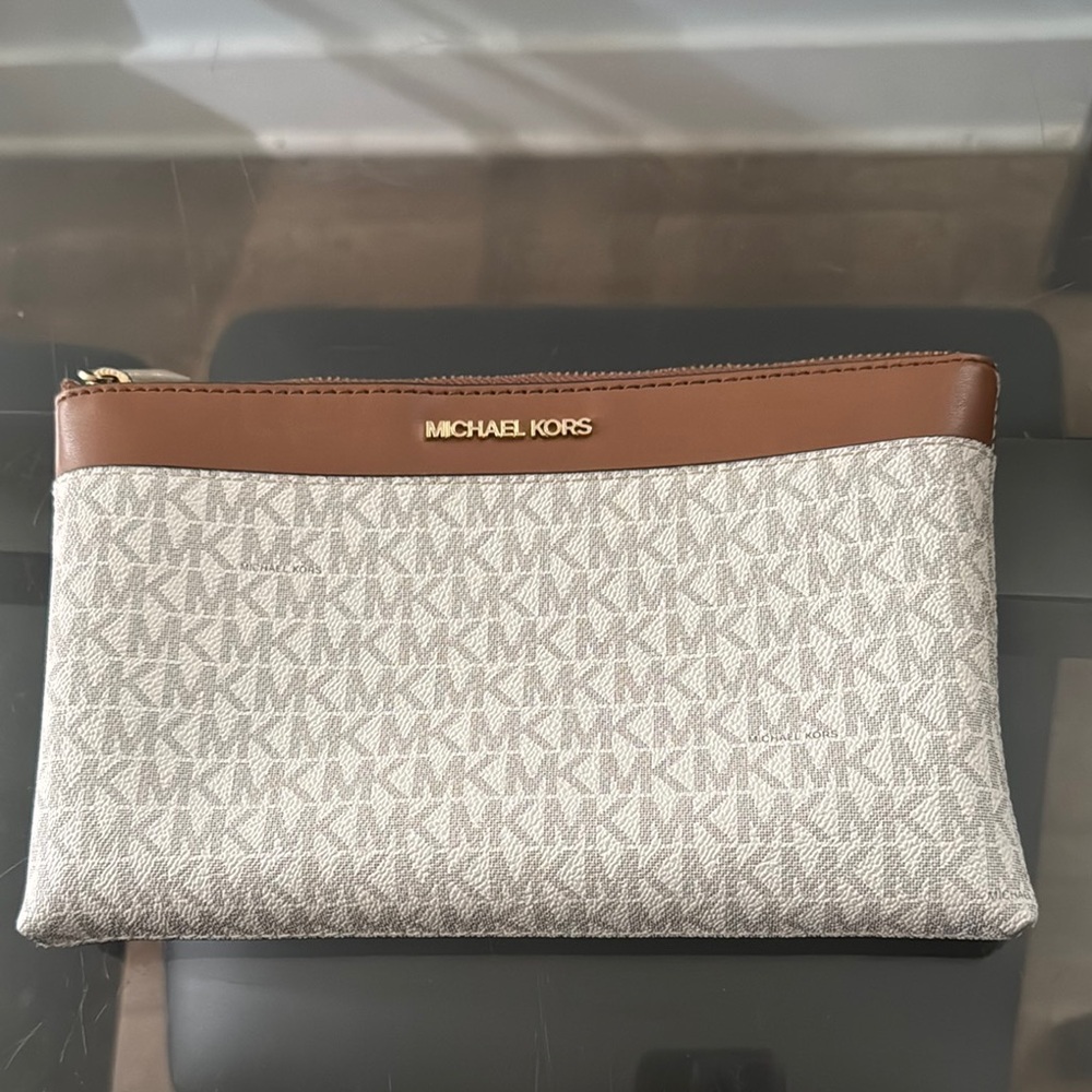 Michael Kors Brown and Gray Men's Bag
